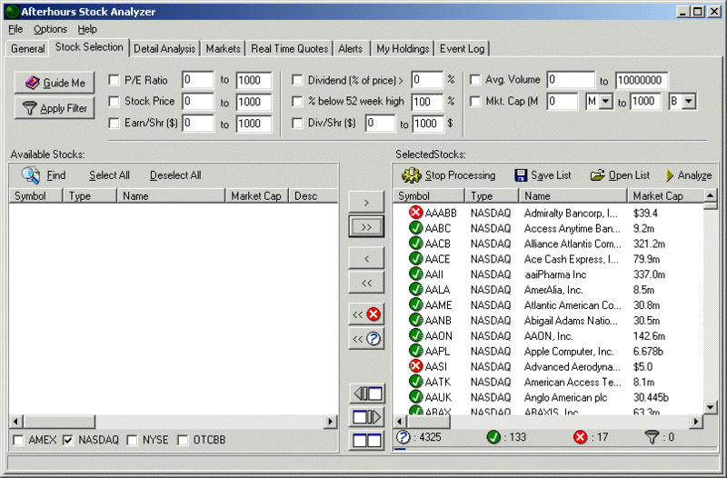 Sonar Screenshot